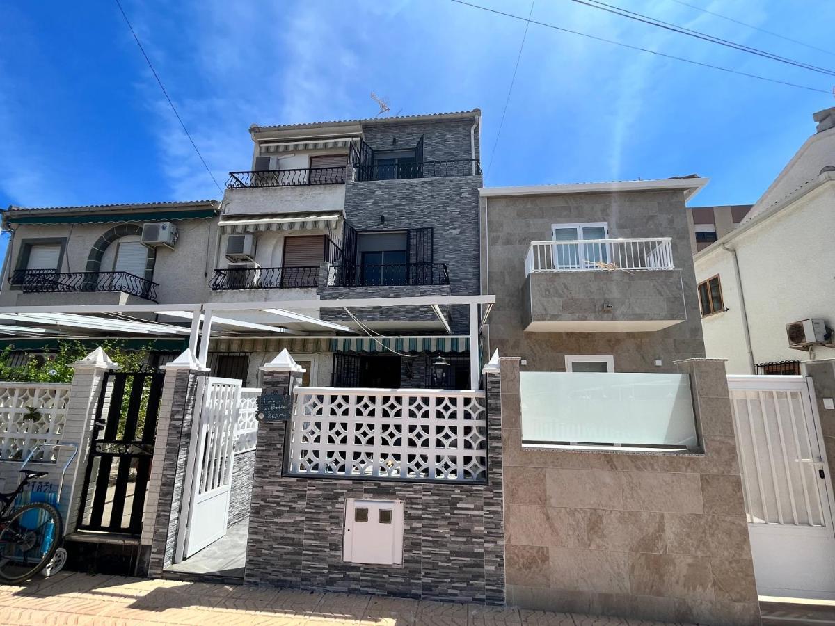 Prachtig Gemoderniseerde Woning Op 250 Meter Van Het Strand Santa Pola Exteriör bild