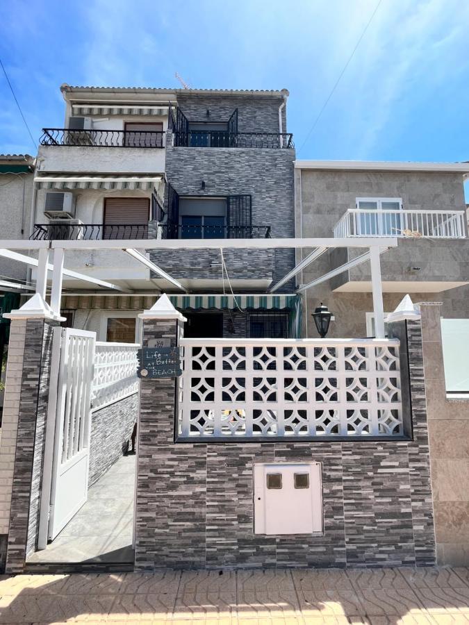 Prachtig Gemoderniseerde Woning Op 250 Meter Van Het Strand Santa Pola Exteriör bild